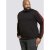 D555 Orlando Sweater Black - Суичъри & cуичъри с качулка - мъжки суичъри големи размери