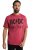 JP1880 AC/DC World Tour Graphic Comfort Fit Band T-Shirt Dark Red - Тениски - мъжки тениски големи размери