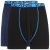 Kam Jeans Boxershorts Black and Navy 2-Pack - Бельо & Бански шорти - Мъжко бельо големи размери