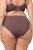 Ulla Popken 811602 Бикини с дантела Кафяво - Бикини - 