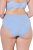 Ulla Popken 815268 Бикини на райе Светлосиньо - Бикини - 
