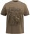 JP1880 Comfortable Fit Vintage Look T-Shirt Light Brown - Тениски - мъжки тениски големи размери