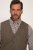 JP1880 Vest Tweed Wool Blend Traditional Light Brown - Костюми - мъжки костюми големи размери