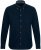 JP1880 Modern Fit Buttoned Collar Cotton Shirt Navy Blue - Ризи - мъжки ризи големи размери