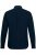 JP1880 Modern Fit Buttoned Collar Cotton Shirt Navy Blue - Ризи - мъжки ризи големи размери