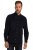 JP1880 Modern Fit Buttoned Collar Cotton Shirt Navy Blue - Ризи - мъжки ризи големи размери