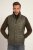 JP1880 Quilted Gilet Vintage Leather Green - Якета - мъжки якета големи размери