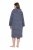 Ulla Popken 821543 Раиран хавлиен халат Антрацит - Халати - 