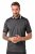 JAY-PI Quickdry Two-Tone Golf Poloshirt Black - Поло тениски - мъжки тениски с яка големи размери