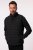 JP1880 Quilted Gilet Stand-Up Collar Black - Якета - мъжки якета големи размери