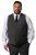 Men+ 472 Barcelona Елек за костюм Антрацит - Костюми - мъжки костюми големи размери