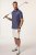 JP1880 Jay-Pi QuickDry Small Print Golf Polo Shirt Navy Blue - Поло тениски - мъжки тениски с яка големи размери