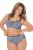 Ulla Popken 835633 Бикини с животински принт Антрацит - Бикини - 
