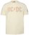 JP1880 836411 AC/DC Classic Logo Тениска Пясъчно сиво - Тениски на групи - Бенд тениски в големи размери