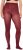 Ulla Popken 837870 Чорапогащник 100 den Виненочервено - Чорапогащници & чорапи - 