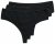 Ulla Popken 838637 Прашки 3 бр. Черно - Бикини - 