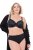 Ulla Popken 838637 Прашки 3 бр. Черно - Бикини - 
