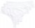 Ulla Popken 838637 Прашки 3 бр. Бял - Бикини - 