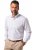 JP1880 Business Shirt Long Sleeve Striped Snow White - Ризи - мъжки ризи големи размери