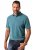 JP1880 Polo Shirt Short Sleeve Pique VIntage Teal - Поло тениски - мъжки тениски с яка големи размери