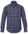 JP1880 Checked Shirt Long Sleeve Kent Collar Anthracite - Ризи - мъжки ризи големи размери
