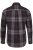 JP1880 Shirt Flannel Long Sleeve Dark Brown - Ризи - мъжки ризи големи размери