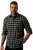 JP1880 Checked Flannel Shirt Long Sleeve Eucalyptus Green - Ризи - мъжки ризи големи размери