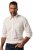 JP1880 Checked Flannel Shirt Long Sleeve Creamy White - Ризи - мъжки ризи големи размери