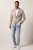 JP1880 Jacket Business Checked Beige - Костюми - мъжки костюми големи размери
