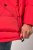 JP1880 Parka Quilted Faux Fur Hood Red - Якета - мъжки якета големи размери