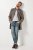 JP1880 Coat Flexnamic Quilted Insert Grey TALL - TALL Якета - TALL якета за високи мъже