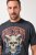 JP1880 T-Shirt Driven By The Devil Black - Тениски - мъжки тениски големи размери