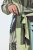 Ulla Popken 845122 Шарена миди рокля с джобове Тюркоазено - Миди рокли - Дамски миди рокли в големи размери