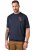 JP1880 846657 Тениска bellyfit с емблеми Тъмносиньо TALL - TALL T-shirts - Тениски за високи мъже