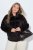 Ulla Popken 850310 Яке от изкуствен косъм Тъмнокафяво - Якета - Дамски якета голям размер