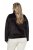 Ulla Popken 850310 Яке от изкуствен косъм Тъмнокафяво - Якета - Дамски якета голям размер