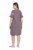 Ulla Popken 850401 Флорална нощница Кафяво - Нощници - 