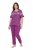 Ulla Popken 850403 Пижама на цветя Виолетово - Пижами - 