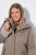 Ulla Popken 850509 Яке от изкуствен косъм Таупе - Якета - Дамски якета голям размер