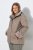 Ulla Popken 850509 Яке от изкуствен косъм Таупе - Якета - Дамски якета голям размер