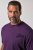 JP1880 850985 Тениска с щампа на гърдите Тъмнолилаво TALL - TALL T-shirts - Тениски за високи мъже