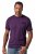 JP1880 850985 Тениска с щампа на гърдите Тъмнолилаво TALL - TALL T-shirts - Тениски за високи мъже