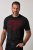 JP1880 851002 Тениска с щампа на гърдите Черно TALL - TALL T-shirts - Тениски за високи мъже