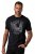 JP1880 851008 Тениска с щампа на гърдите Черно TALL - TALL T-shirts - Тениски за високи мъже