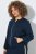 Ulla Popken 851040 Суитшърт с цип Тъмносиньо - Суитшърти - Дамски суитшърти големи размери