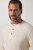 JP1880 851075 Тениска Хенли с дълъг ръкав Пясъчносиво TALL - TALL T-shirts - Тениски за високи мъже