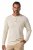JP1880 851075 Тениска Хенли с дълъг ръкав Пясъчносиво TALL - TALL T-shirts - Тениски за високи мъже
