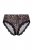 Ulla Popken 853106 Прашки с животински принт Черно - Бикини - 