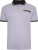 Kam Jeans 5488 Dobby Print Pique Polo Navy - Поло тениски - мъжки тениски с яка големи размери