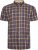 Kam Jeans 6282 Casual SS Check Shirt Navy - Ризи - мъжки ризи големи размери